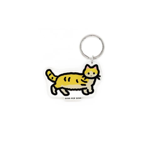 CAT 12 [S] | Stand Up Keyring