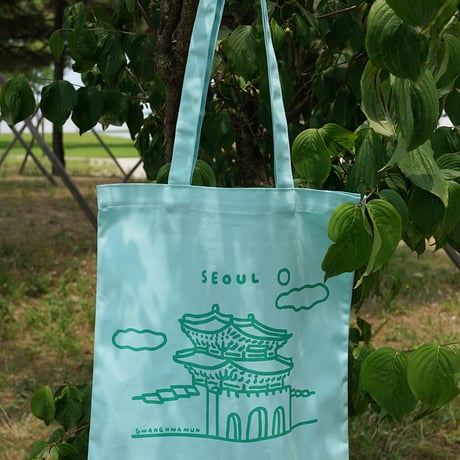 GWANGHWAMUN mint | Eco bag