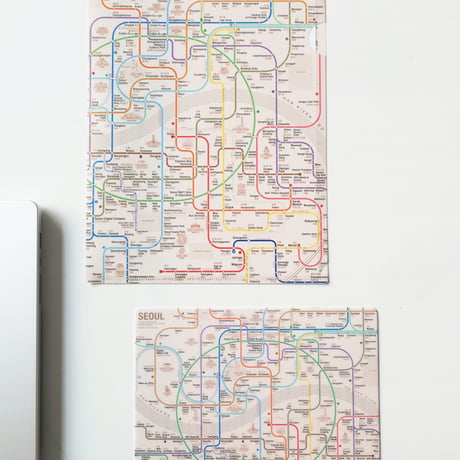 SEOUL RAILWAY SYSTEM | A4 folder
