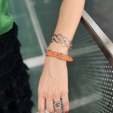 zigzag bracelet （silver）