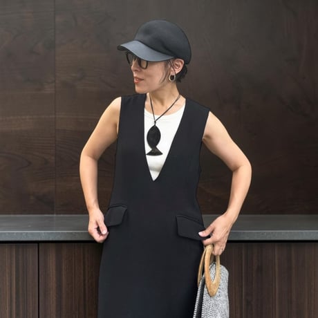 Paris Casquette （Noir)