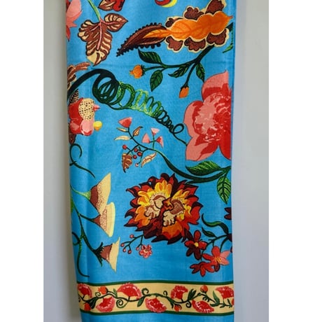 big jungle scarf（blue）