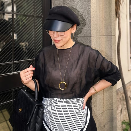 wool casquette（black）