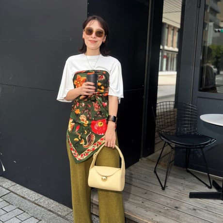 big jungle scarf (GREEN)