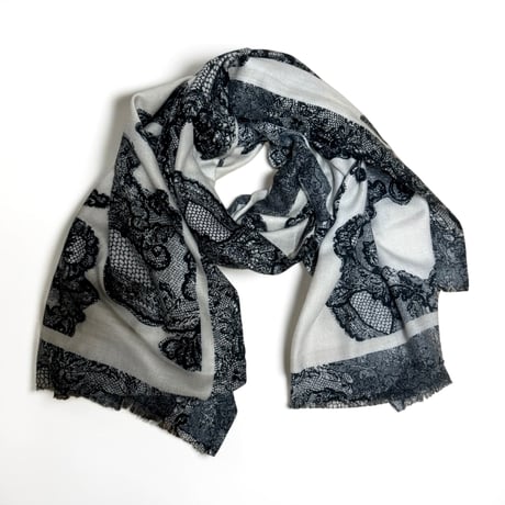 Dentelles motif scarf（écru）