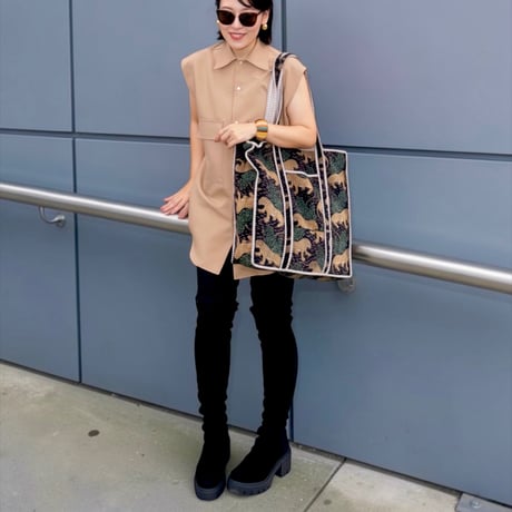 Panther velours bag