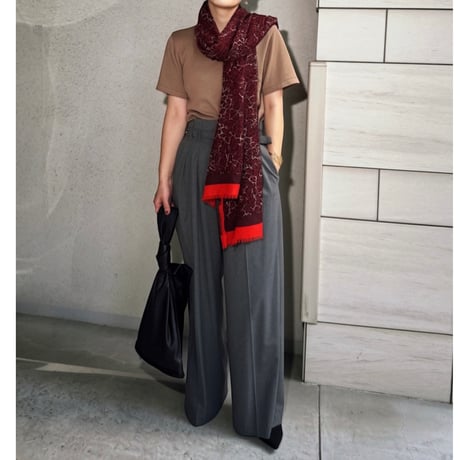 Urban Safari Scarf（BORDEAUX）