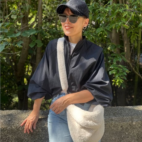 Banana Boa Bag (blanc）