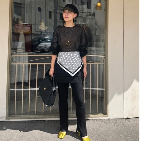 wool casquette（black）