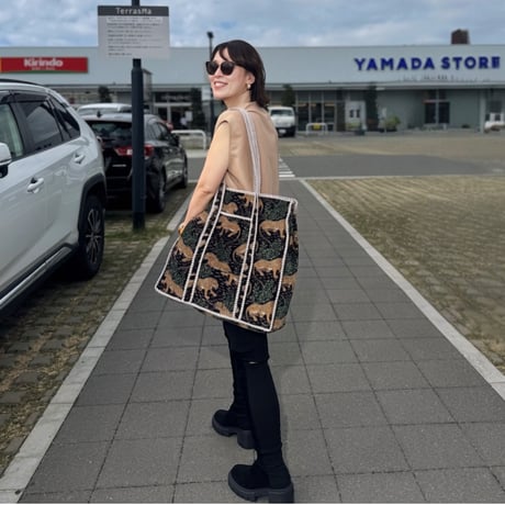 Panther velours bag