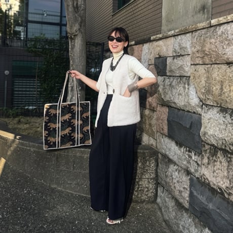 Panther velours bag