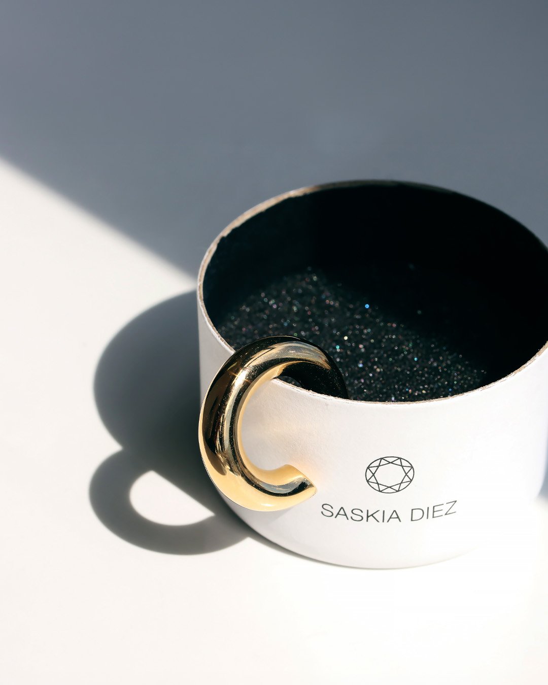 SASKIA DIEZ サスキア ディツ】 GOLD BOLD EARCUFF ゴールド ボ