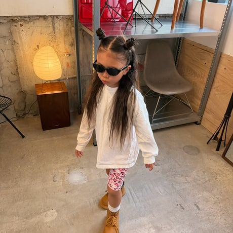 【即納】kitty "pink" leopard half leggings