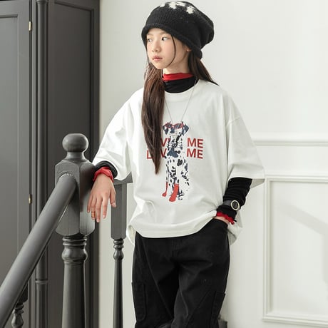 【予約】ZC love dalmatian tee