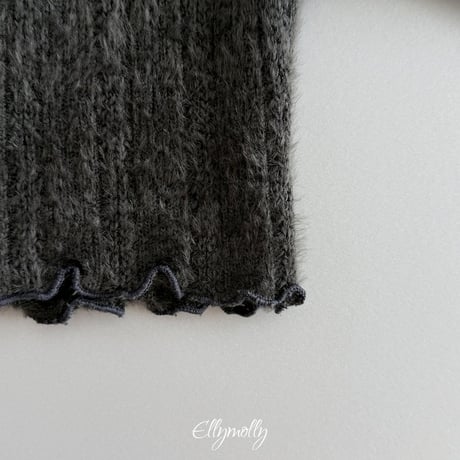 【予約】EM meringue knit tops