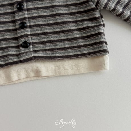 【予約】EM multi border tops