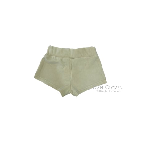 【予約】ZC velour marine short pt
