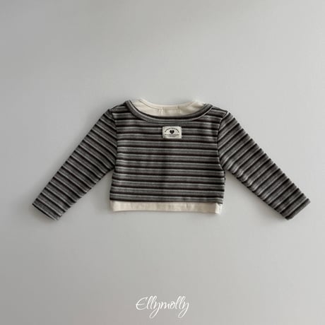 【予約】EM multi border tops