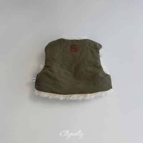 【予約】EM reversible fur vest