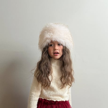 【予約】EM meringue knit tops