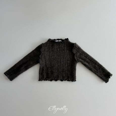【予約】EM meringue knit tops