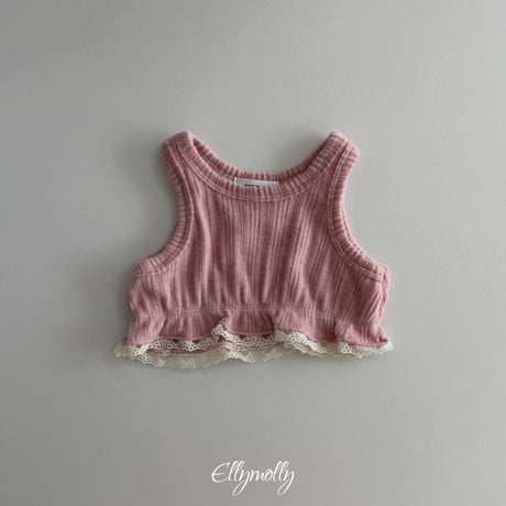 【予約】EM frill short vest