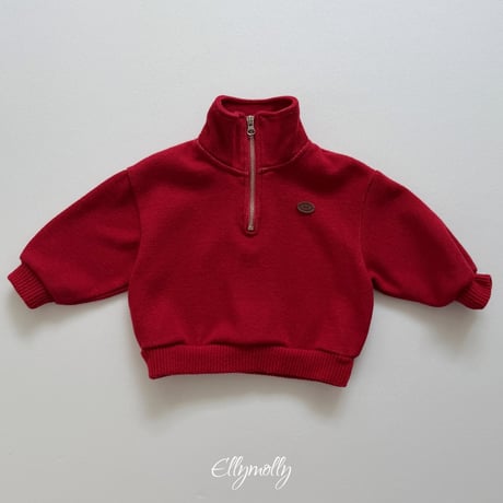 【予約】EM wool half zipup