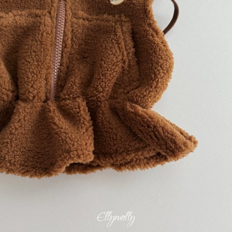 【予約】EM bear hood vest