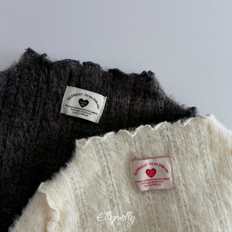 【予約】EM meringue knit tops