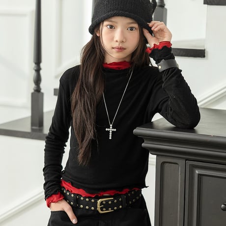 【予約】ZC sheer layered long tee