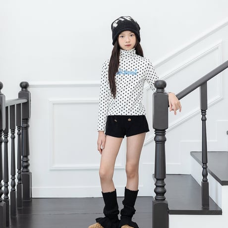 【予約】ZC velour marine short pt