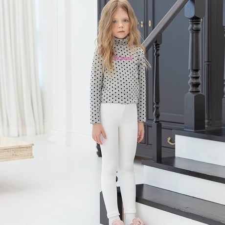 【予約】ZC dot highneck long tee