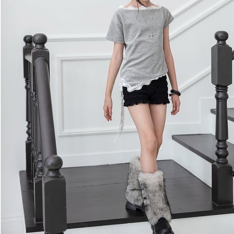 【予約】ZC lux fur boots
