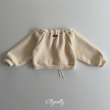 【予約】EM lua string sweat tops