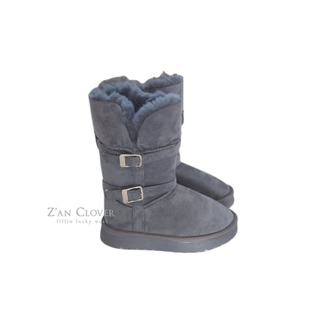 【予約】ZC buckle mouton boots