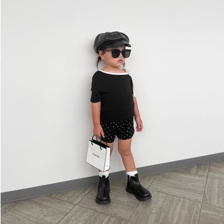 【即納】dot highwaist short pt