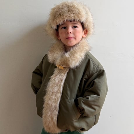 【予約】EM military fur jk
