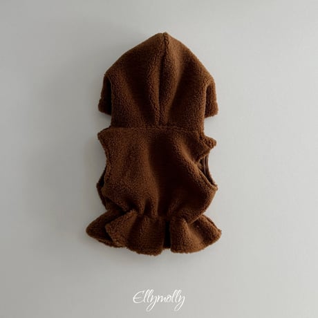 【予約】EM bear hood vest