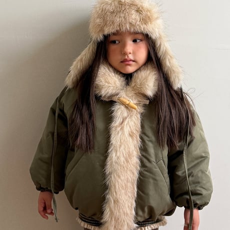 【予約】EM military fur jk