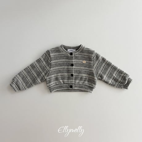【予約】EM multi border knit cardigan