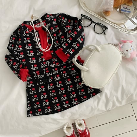 【即納】I♡ME knit cardigan