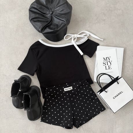 【即納】oneshoulder tops