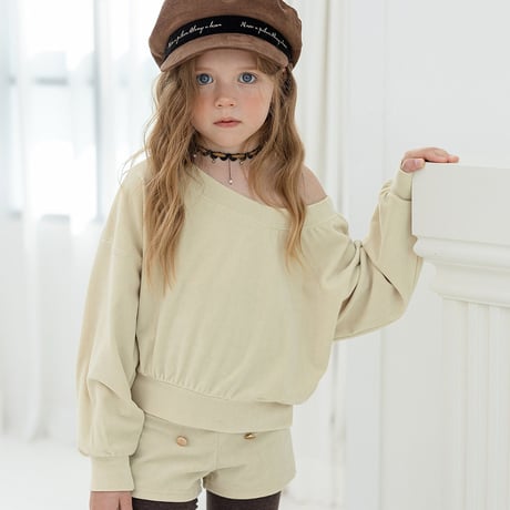 【予約】ZC offshoulder soft velour mtm