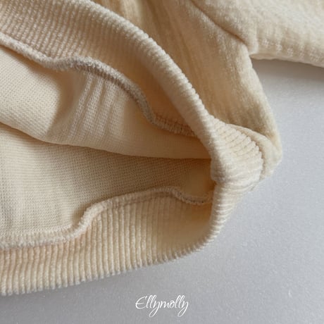 【予約】EM lua string sweat tops