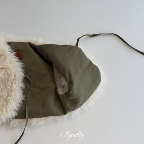 【予約】EM reversible fur vest