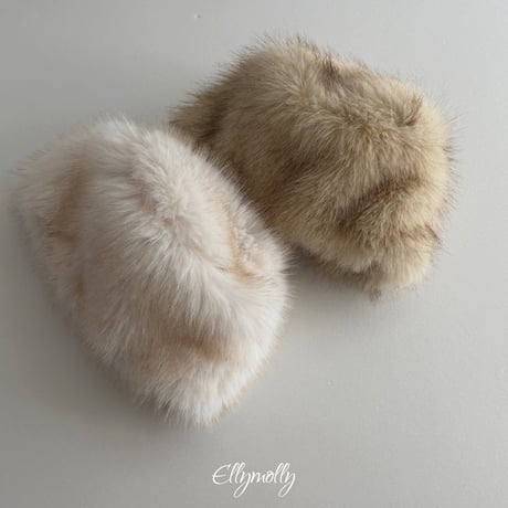 【予約】EM fur buckethat