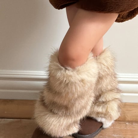【予約】EM fur legwarmer