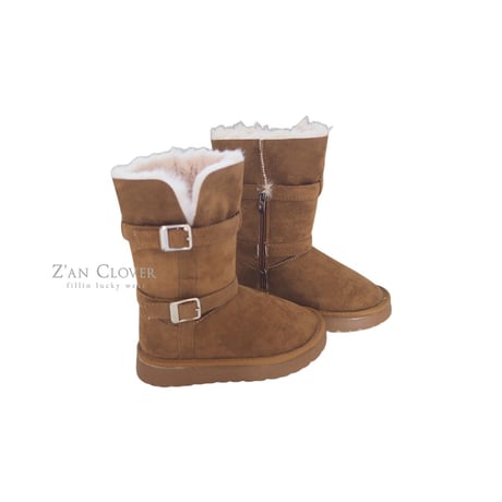 【予約】ZC buckle mouton boots