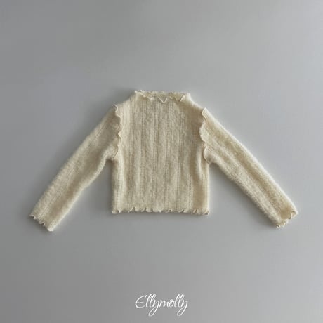 【予約】EM meringue knit tops
