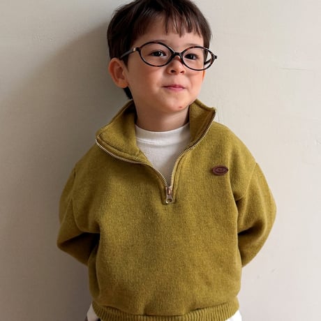 【予約】EM wool half zipup